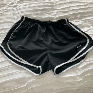 Black Large Nike Running Shorts